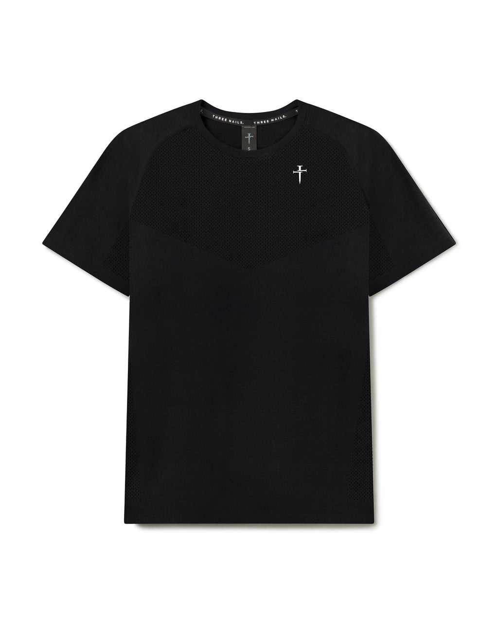 Seamless Tee - Black Marl